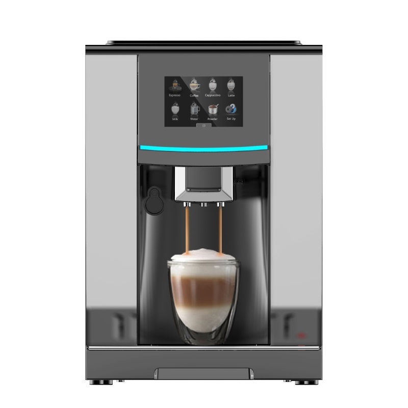 New Design Screen  Espresso Coffee Self-Cleaning Fully commercial automatic coffee making machine