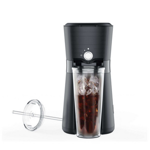 Single Serve Iced Coffee Maker machine Electric Tumbler Cold Brew Ice Drip Coffee Maker