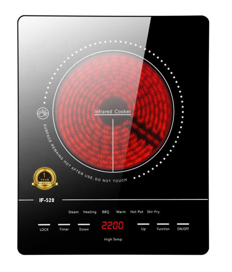 2021 Factory Price Hot Sell Portable Hob Electric 12V Battery Powered Infrared Induction Cooker