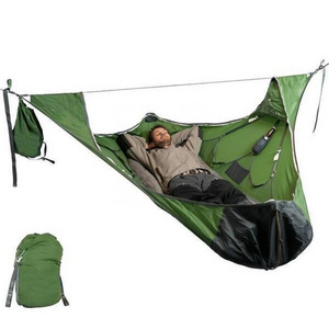 New Design Outdoor Portable Strength Hammock Tent with Mosquito Net Camping Hiking Waterproof