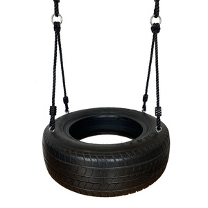 Heavy Duty Tyre Swing with Chains Plastic Tire Swing for Kids Outdoor