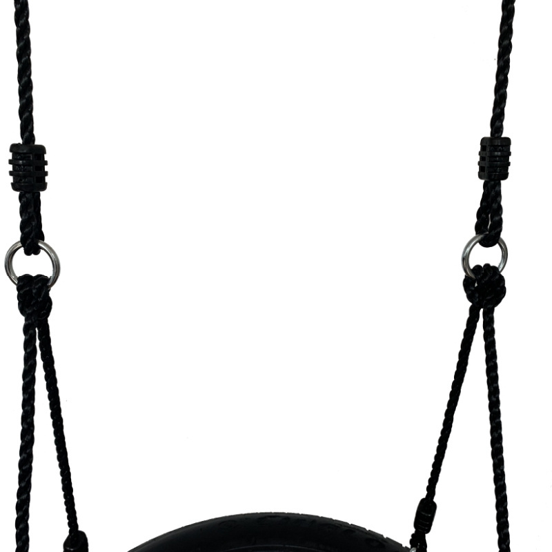 Heavy Duty Tyre Swing with Chains Plastic Tire Swing for Kids Outdoor