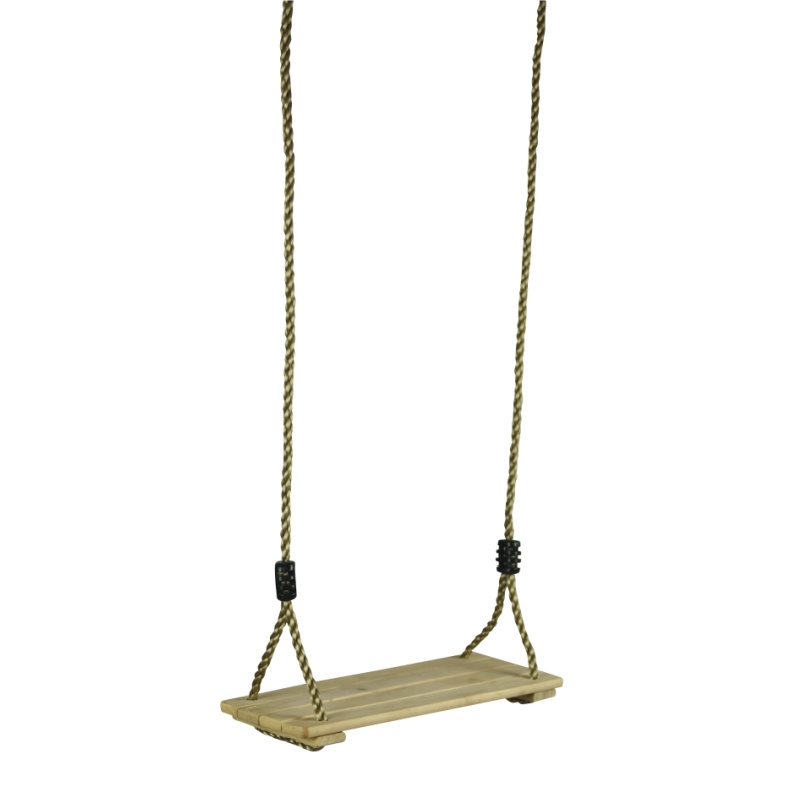 Handing Outdoor Wooden Swing with Rope Tree Swing