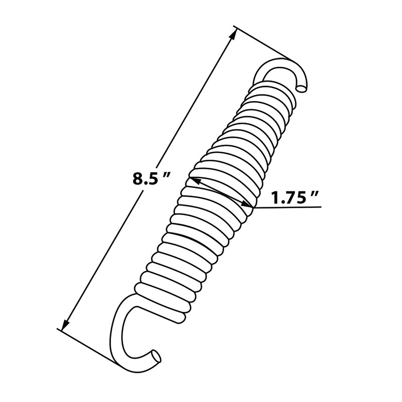 Patio Mate Metal Suspension Comfort Spring Hanger for Porch Swing