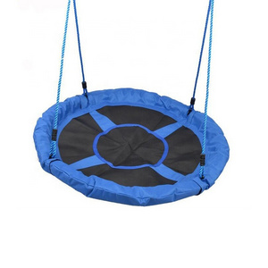 Outdoor Playground Saucer Spinner Tree Swing Round Nest Swing