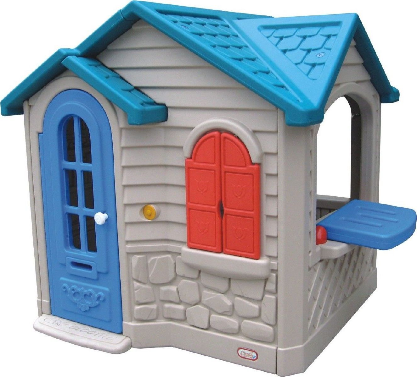 Indoor Kids Plastic Playhouse Garden Backyard Friendly Cartoon Play House for Kids' Doll Houses