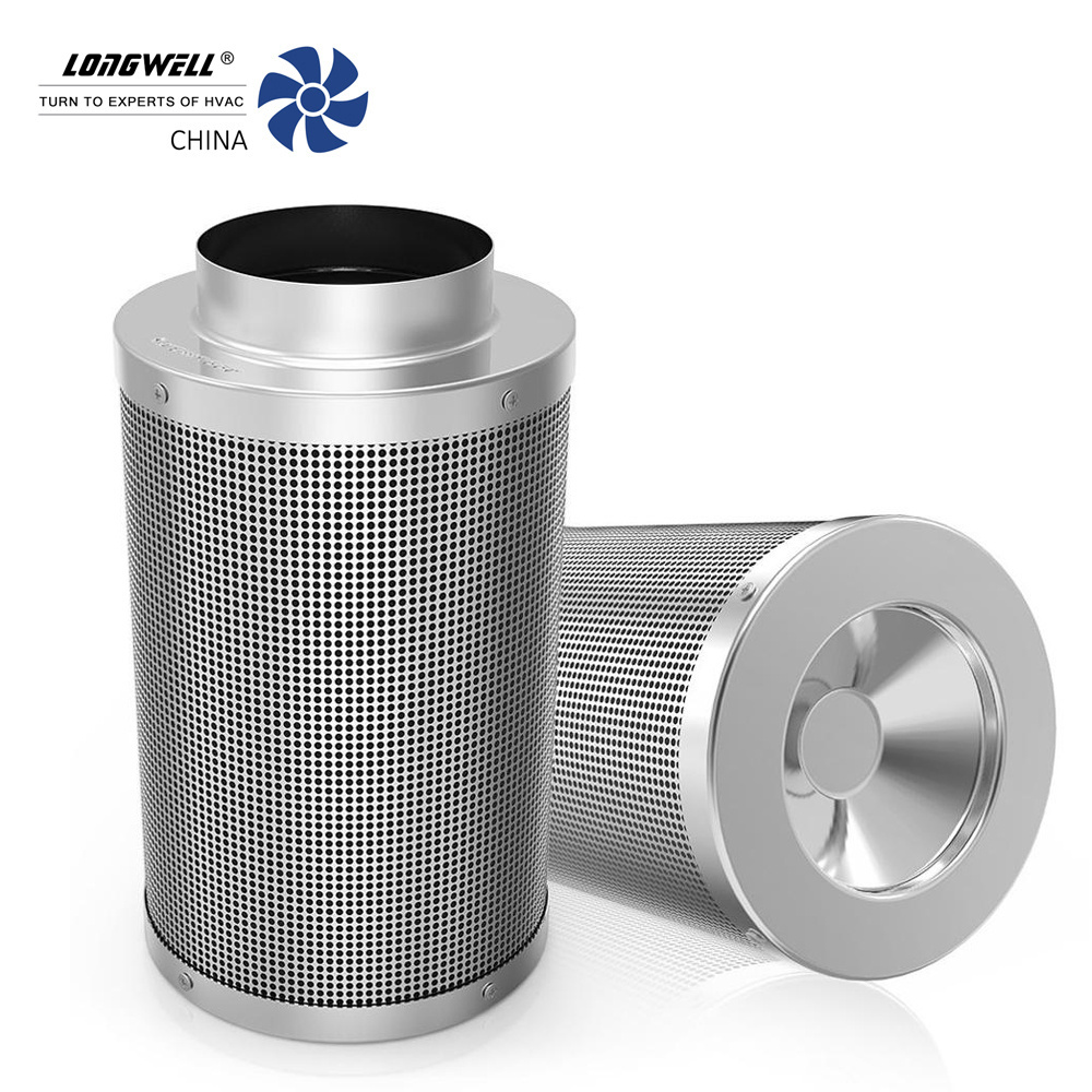 4 6 8 inch Control Activated Air purrifier carbon filter 1m carbon filter mask smoking activated carbon filter material