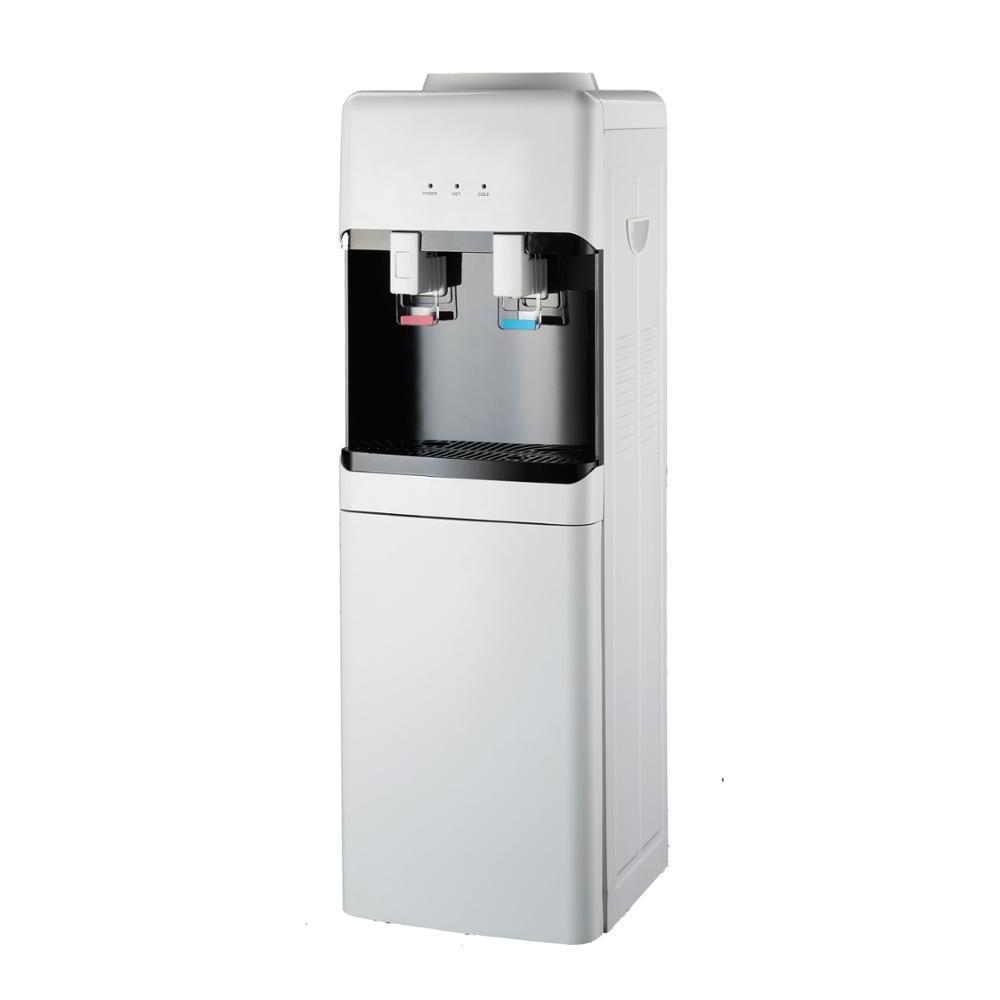 new korean  hot and cold  child lock  water dispenser with refrigerator