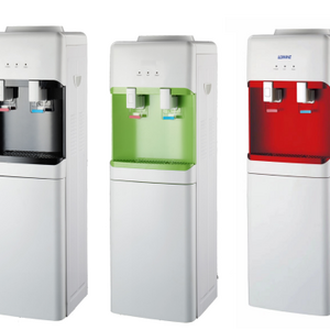 new korean  hot and cold  child lock  water dispenser with refrigerator