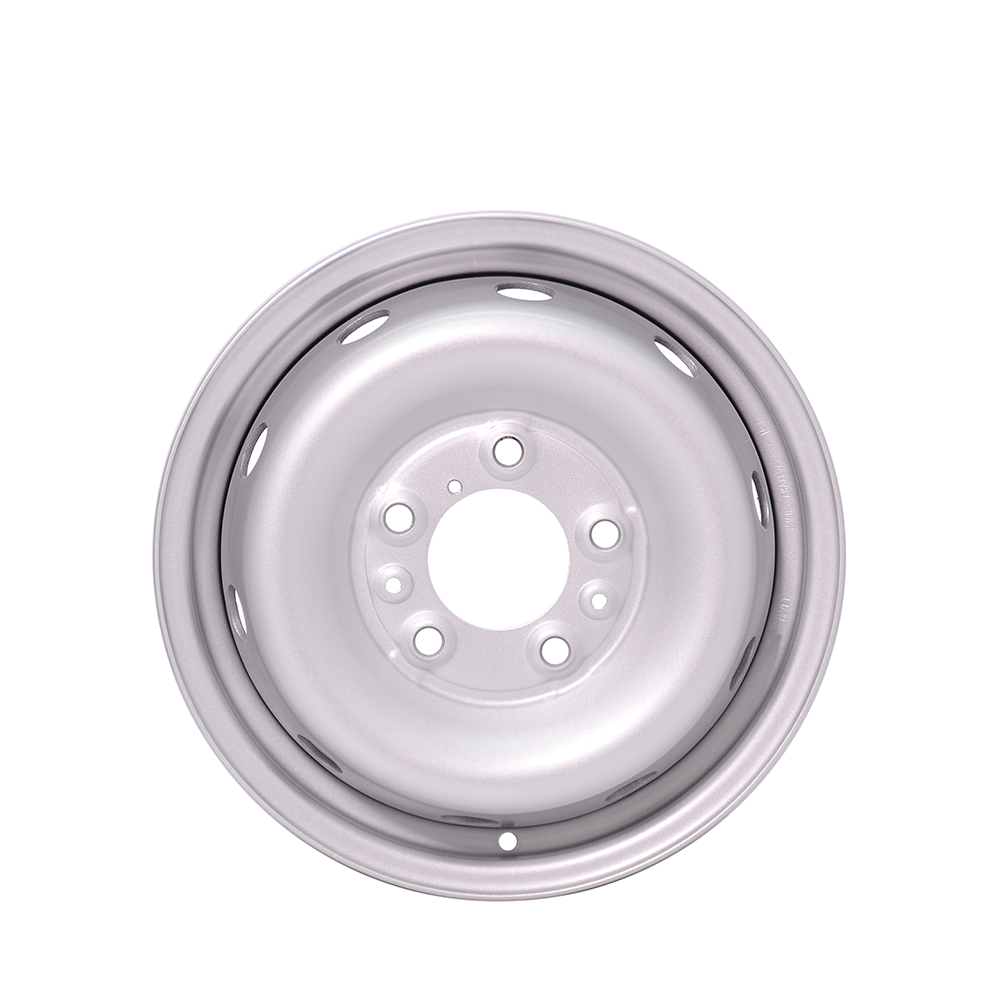 Best Quality 15 Inch 15X6 Silver Steel Snow Wheels Rim ET75 For Truck Car