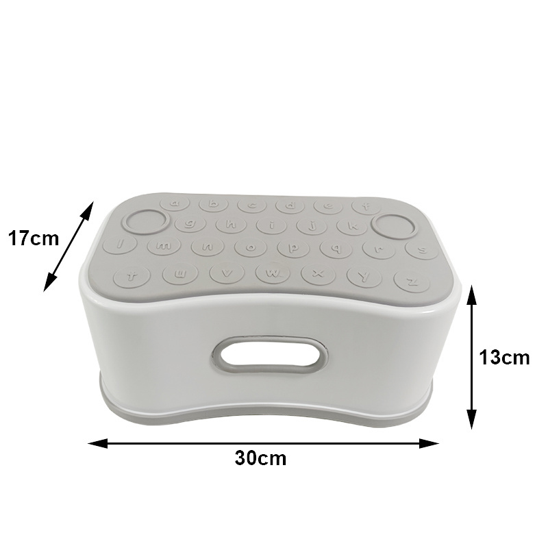 Single layer children's footstool plastic step stool bathroom step stool small bench