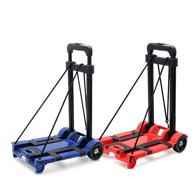 Warehouse carts portable trolley loading capacity 35kg  folding trolley