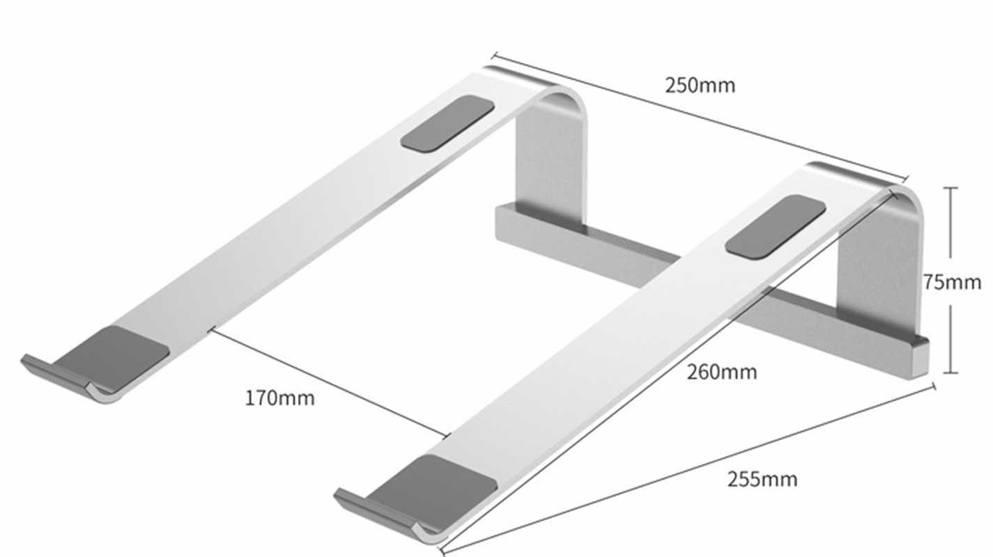 Adjustable desk rolling bed size mobile holder height portable riser computer cooling laptop stand