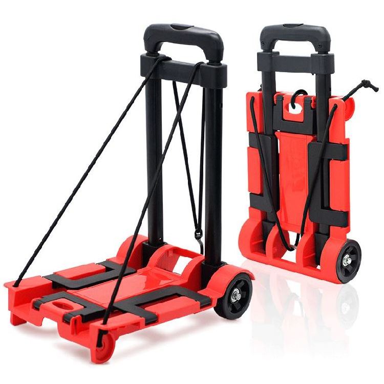 Warehouse carts portable trolley loading capacity 35kg  folding trolley