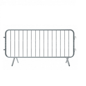 Heavy Duty Outdoor Pedestrian Crowd Control Bike Rack Barriers with detachable feet