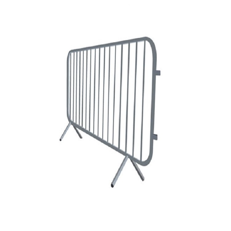 NEW Custom Removable Temporary Portable Crowd Control Safety Barrier Fence with detachable feet