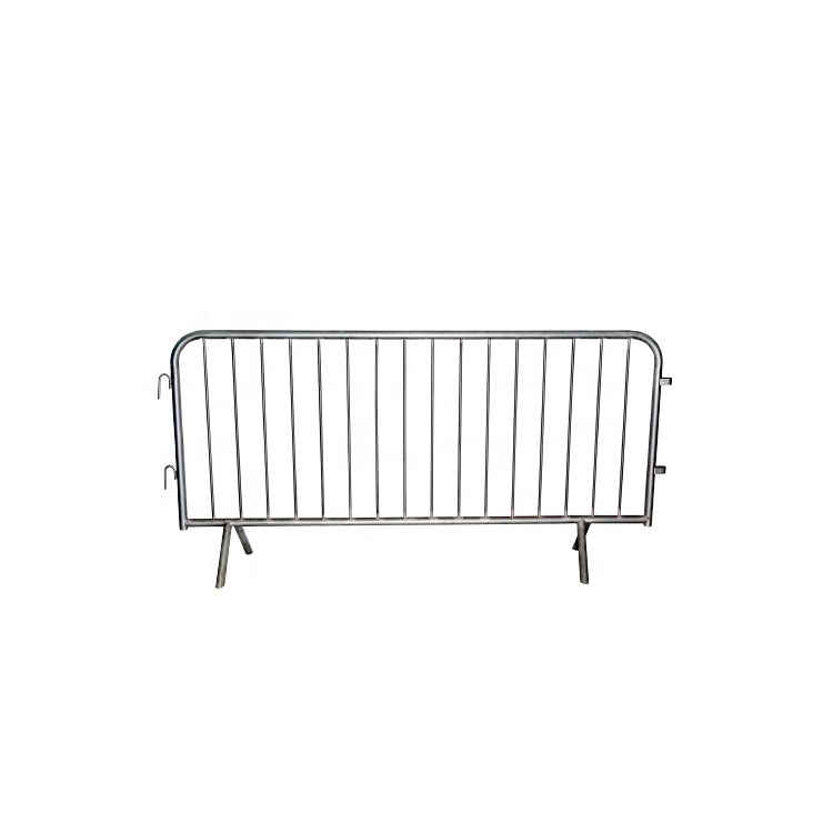 NEW Custom Removable Temporary Portable Crowd Control Safety Barrier Fence with detachable feet