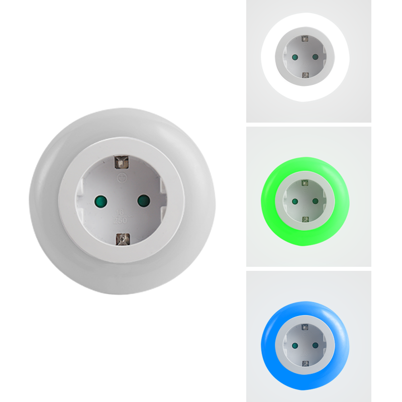 New Creative Plug-in Led Night Light Smart Sensor Plug Socket Led Small Usb Night Light