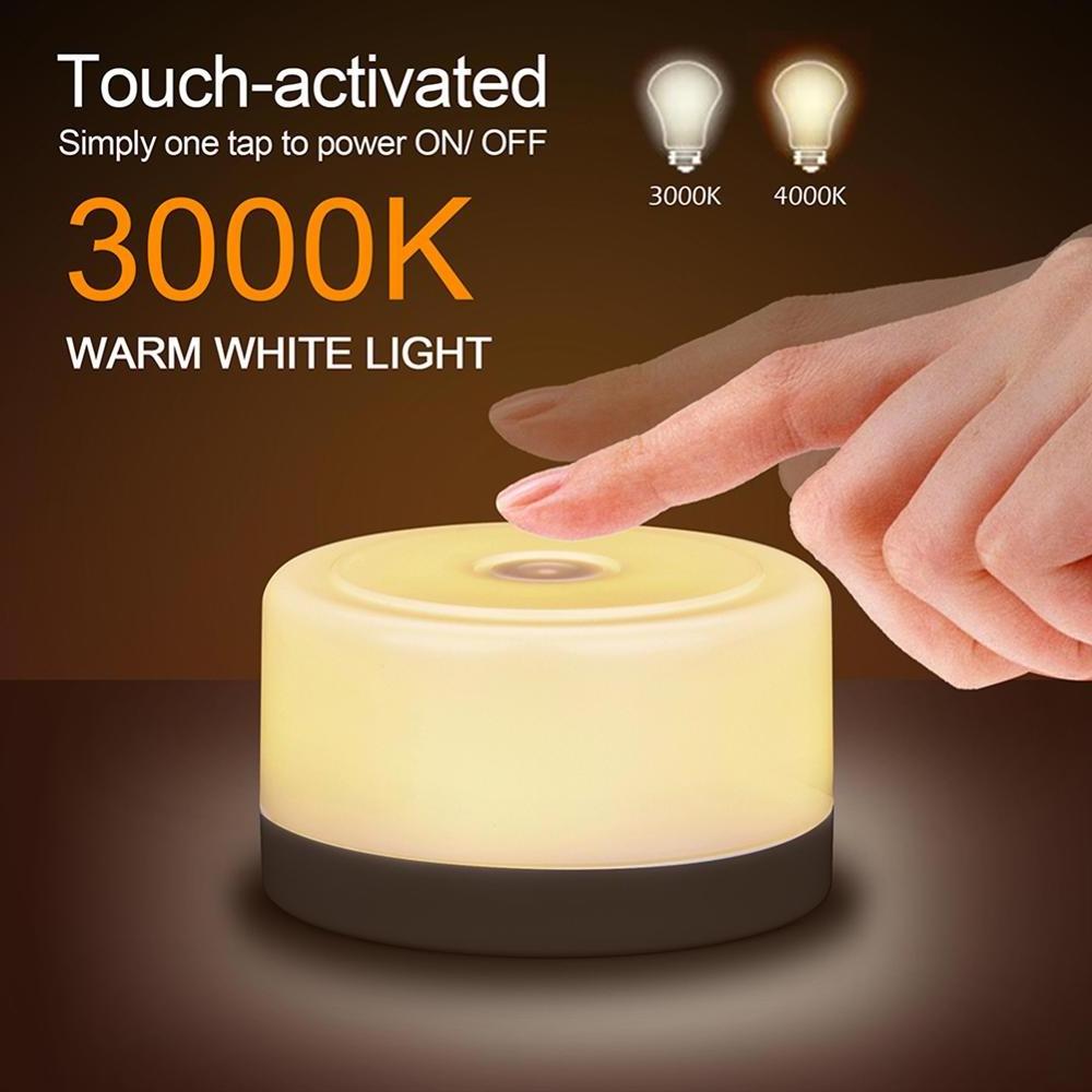 Smart Dim Portable Sleep Travel Infant rechargeable Baby Nursery Dimming Dimmable Touch Led USB Night Light for living room