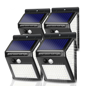 New Arrivals 100LED 140LED Solar Panel Light Ip 65 Waterproof Outdoor Lights For Garden Fence Patio Garage