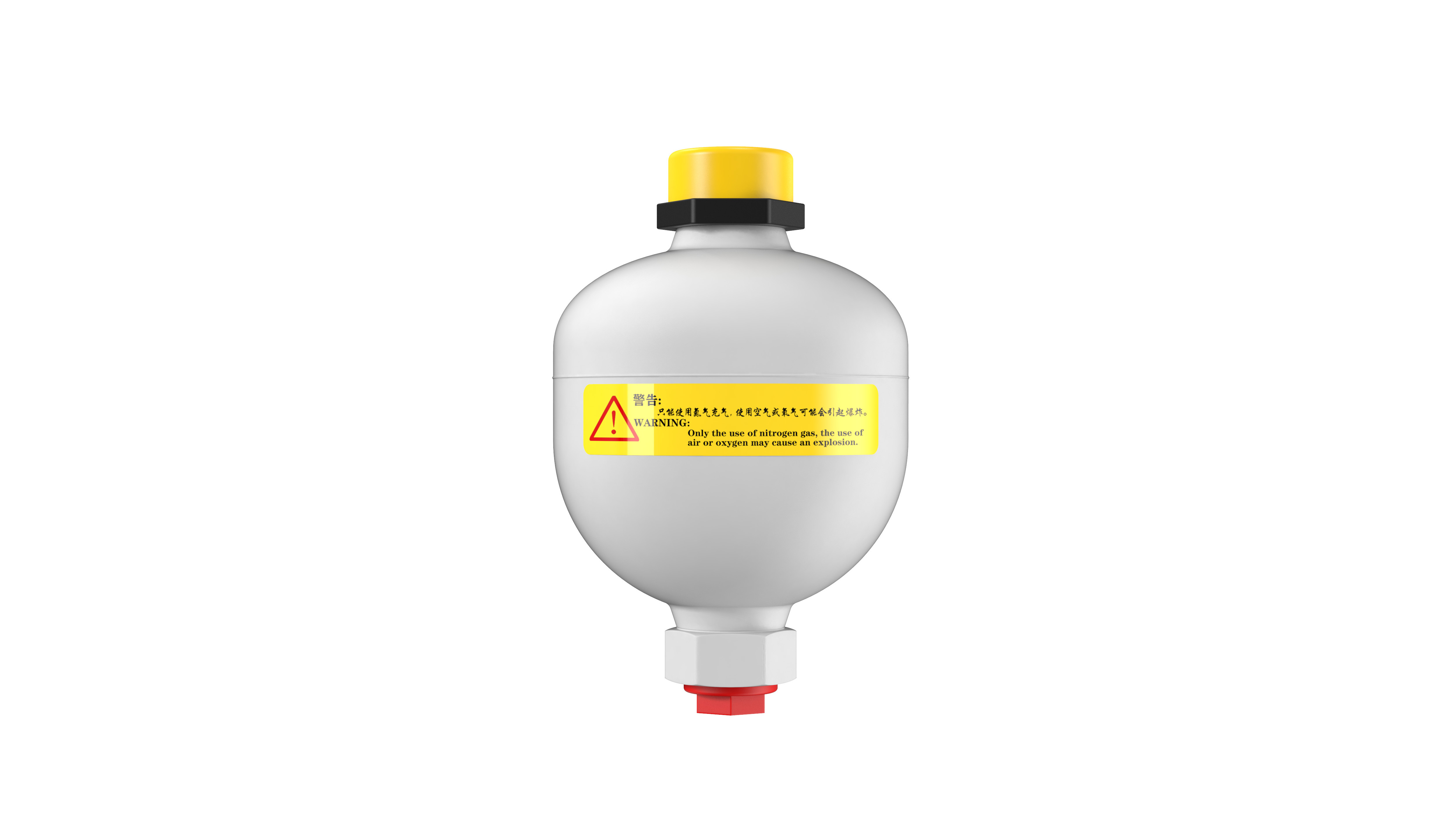 Hydraulic Accumulator Diaphragm Accumulator 0.16L 25Mpa can Replace Bladder Accumulator