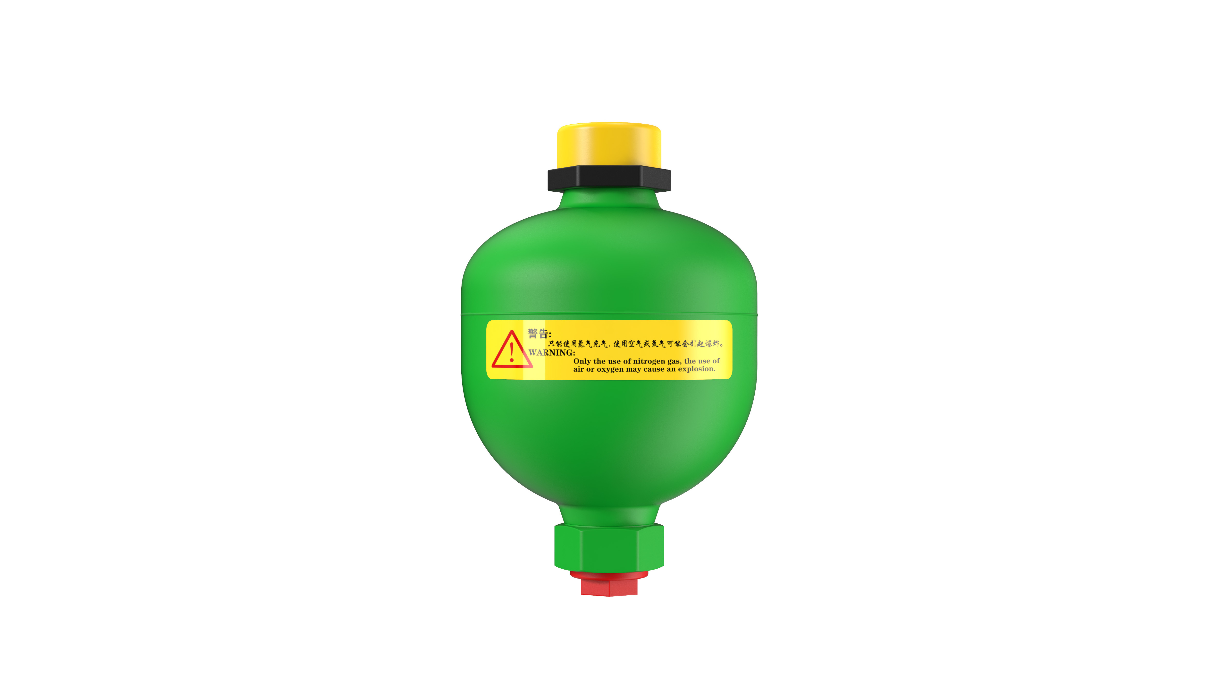 Hydraulic Accumulator Diaphragm Accumulator 0.16L 25Mpa can Replace Bladder Accumulator