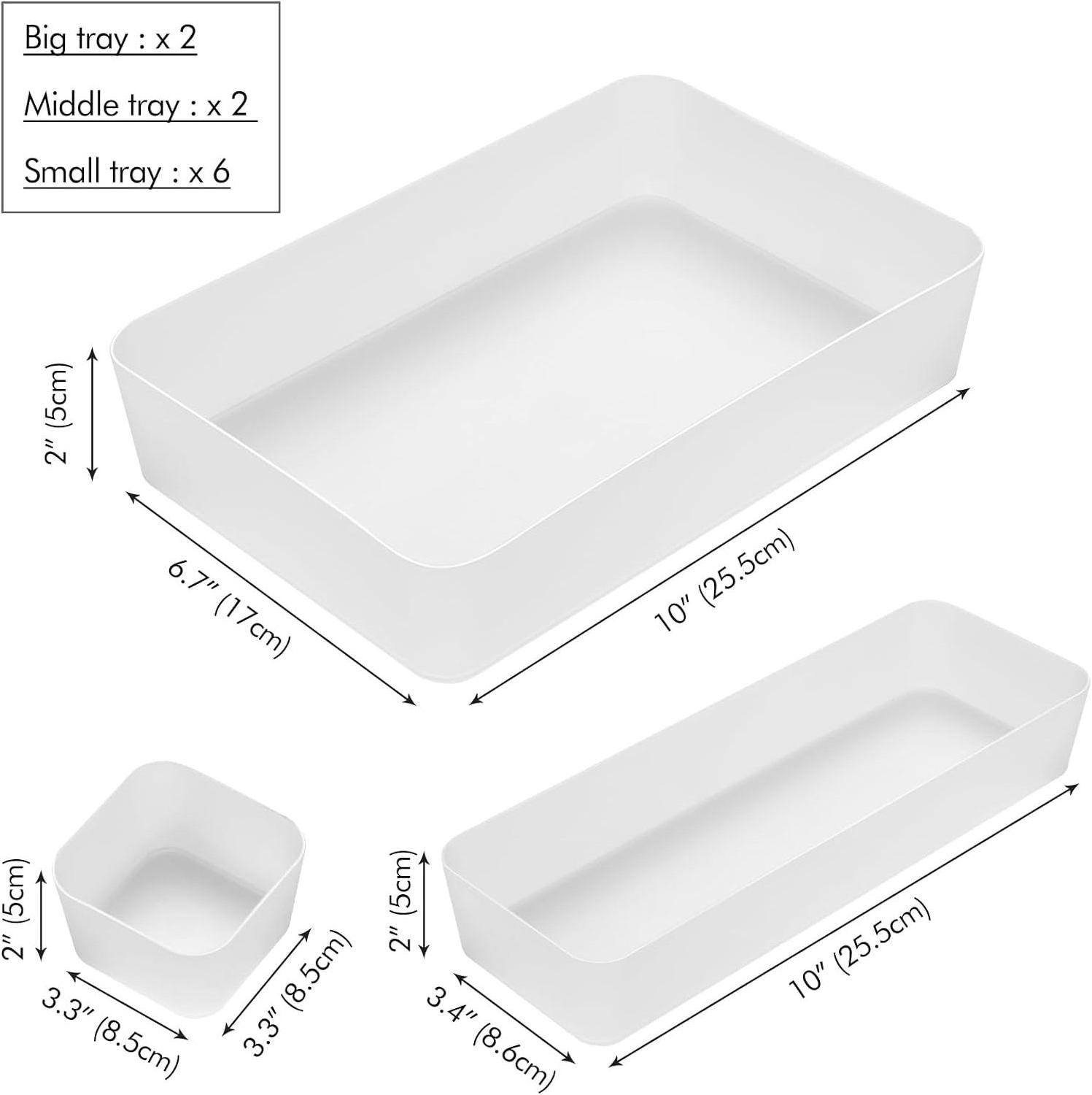 Plastic Drawer Storage Rack Corner Storage  Rack Cosmetic Storage Box  Hot Sale Acrylic Organizer Space Organizers for Drawers