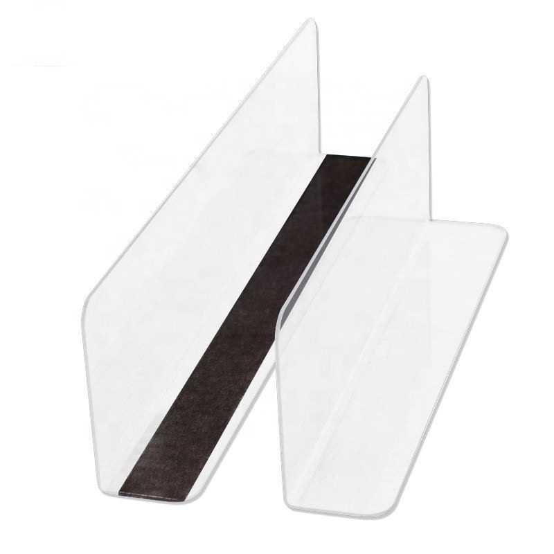 Plastic Shelf Dividers Magnetic Closet Shelf Organizer Divider Separator Clapboard