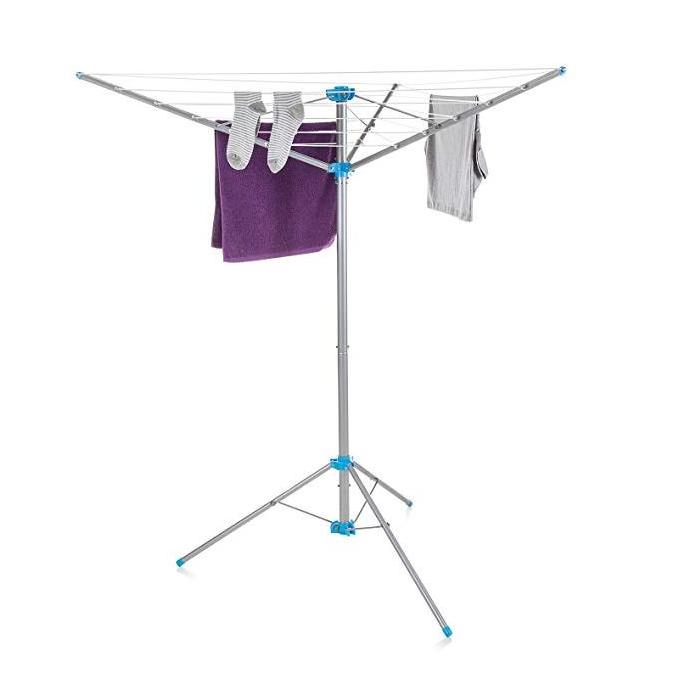 outdoor and indoor space saving cloth drying airer rack