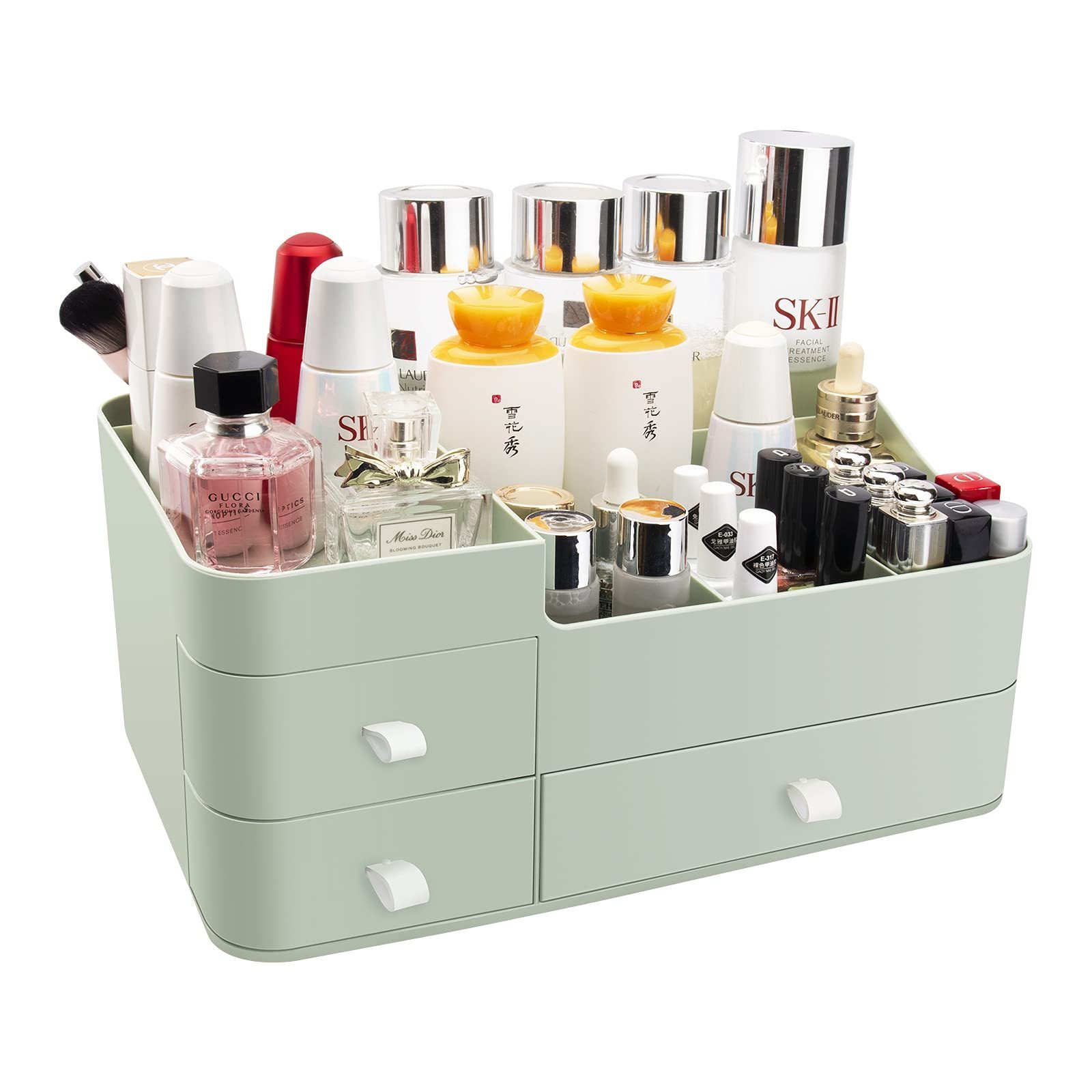 Makeup Organizer Cosmetic Storage Drawers Box Bathroom Countertop Organizer