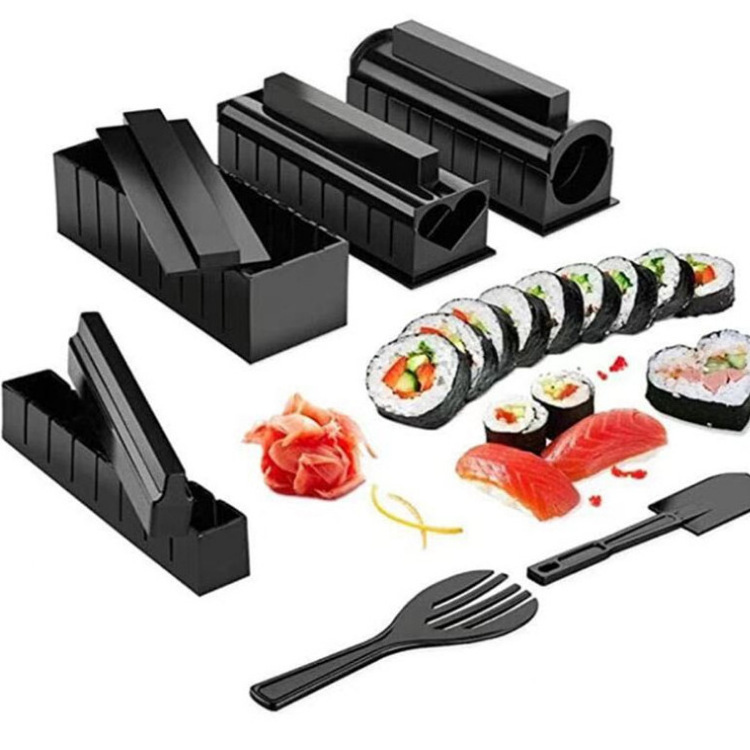 Kitchen Professional No-stick DIY Seaweed Rice Sushi Tools Roller Sushi Making Kit