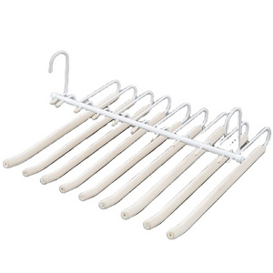 Multifunction Non-Slip Closet Storage Organizer 9 Layers Space Saving Hanger Pants Rack