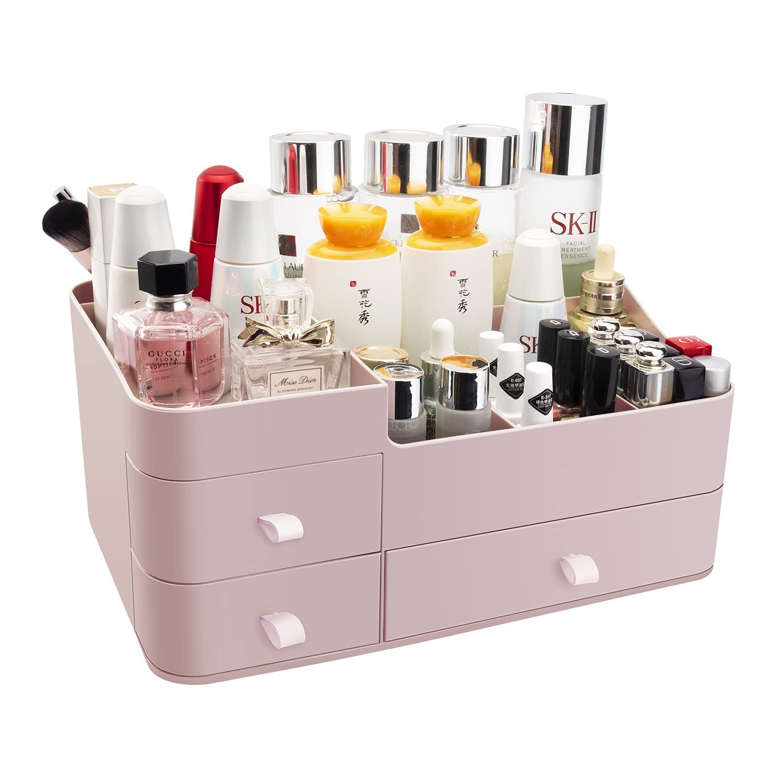 Makeup Organizer Cosmetic Storage Drawers Box Bathroom Countertop Organizer