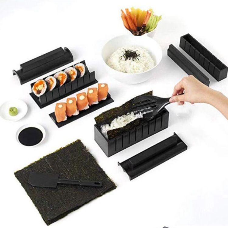 Kitchen Professional No-stick DIY Seaweed Rice Sushi Tools Roller Sushi Making Kit