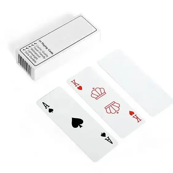 Custom Logo Black core Paper Playing Cards Custom print Front And Back Durable 54 Poker card Funny Card Games