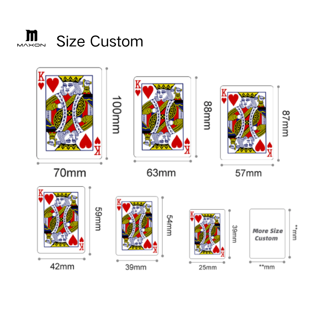 Custom Magic Trick Playing Cards Golden Play Poker Card  tarot card games in spanish for Adults indoor kids games