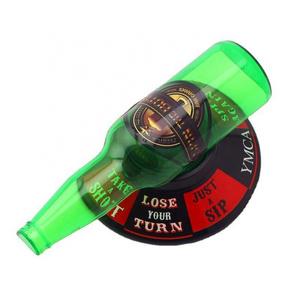 2024 Hot sale Spin the Bottle Party Drinking Game Supplies Shot Glasses Shot Spinner for adult family