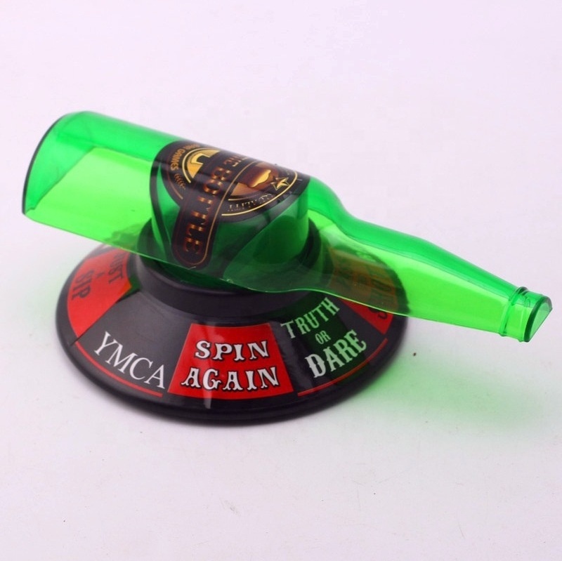 2024 Hot sale Spin the Bottle Party Drinking Game Supplies Shot Glasses Shot Spinner for adult family