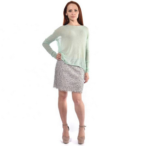 Sequin design pencil skirts short women ladies skirts