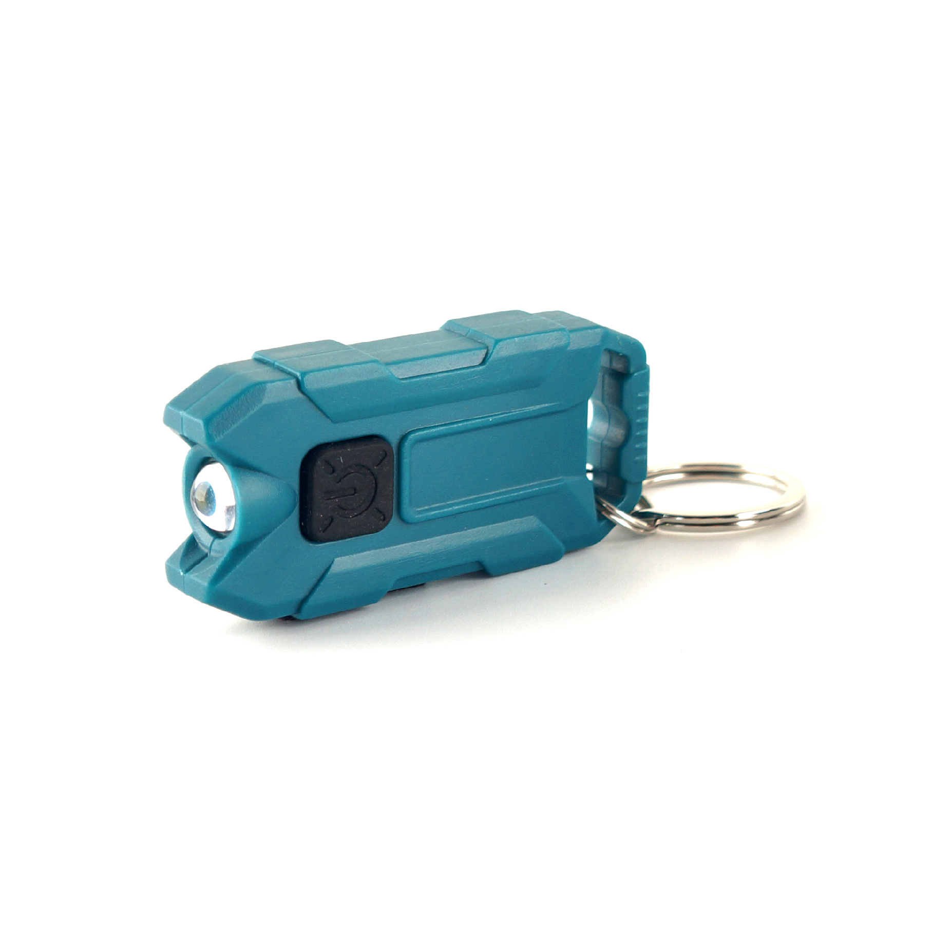 Portable Customized Lithium Battery Aluminium Mini USB Rechargeable Keychain Light