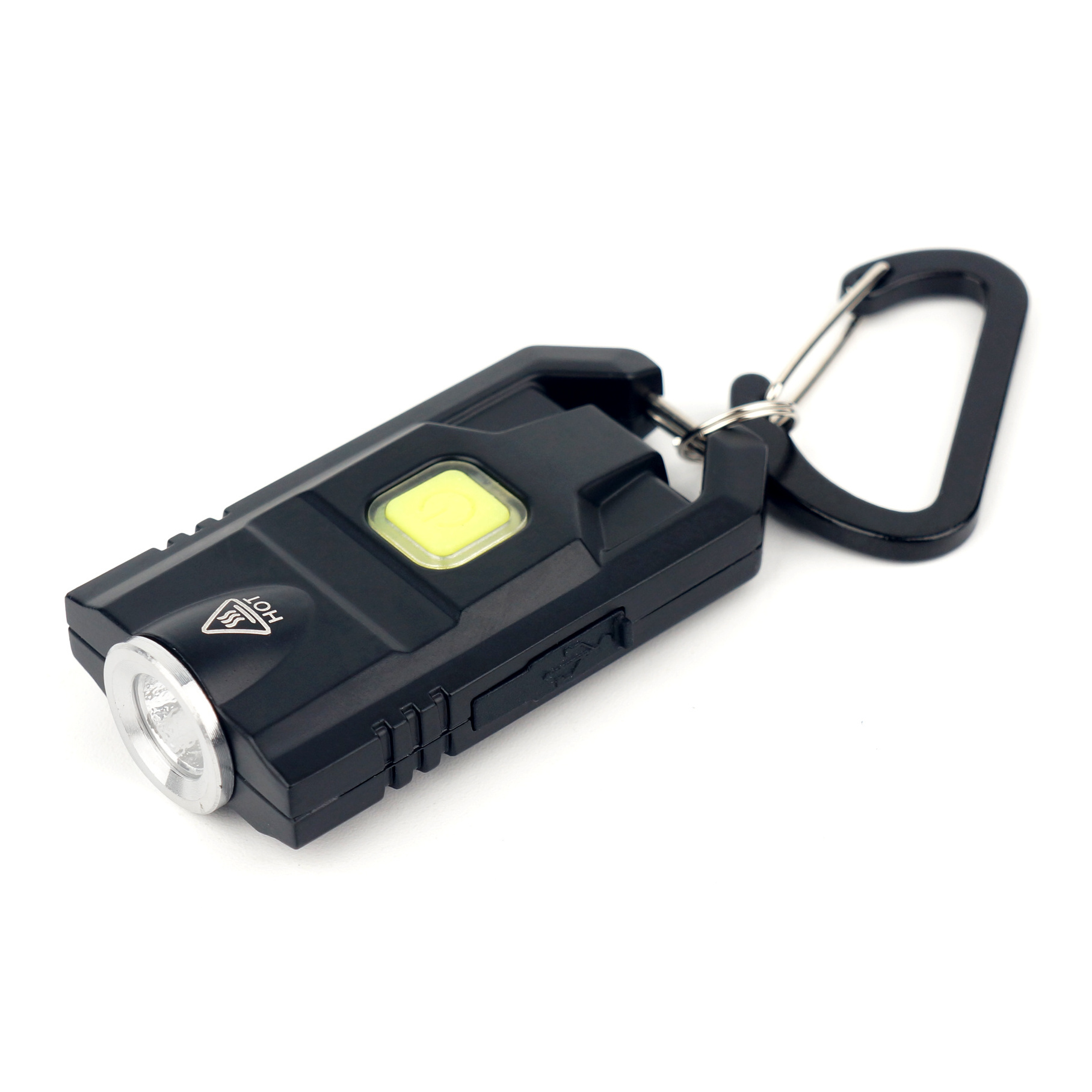 Hot Sale Outdoor Hiking Strong Button Switch Cute Torch Light Long Range Torch Light Flashlight