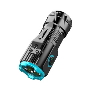 Aluminum alloy magnetic cap clip small steel gun multifunctional type-C portable flashlight