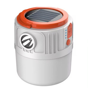 Solar camping llantern LED mobile outdoor emergency lighting USB charging remote control camping light