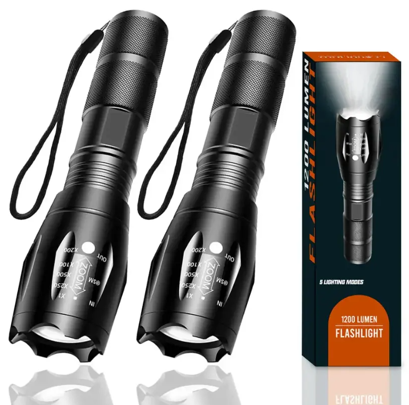 Aluminum alloy mini zoom multifunctional high brightness 3AAA battery high lumen LED flashlight LED flashlight