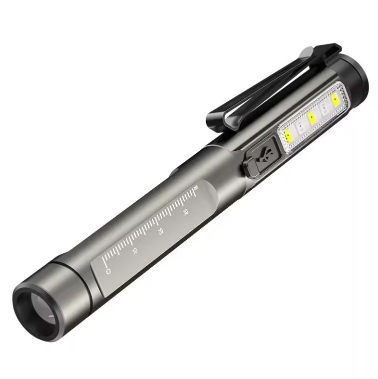 New dual light source pen lamp, rechargeable flashlight, mini oral work light