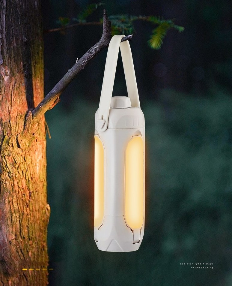 New Clover Camping Light Portable Folding Outdoor Emergency Tent Light Charging Camping Atmosphere Light