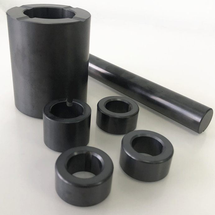 Customized Size Black Silicon Carbide Bushing SIC SSIC