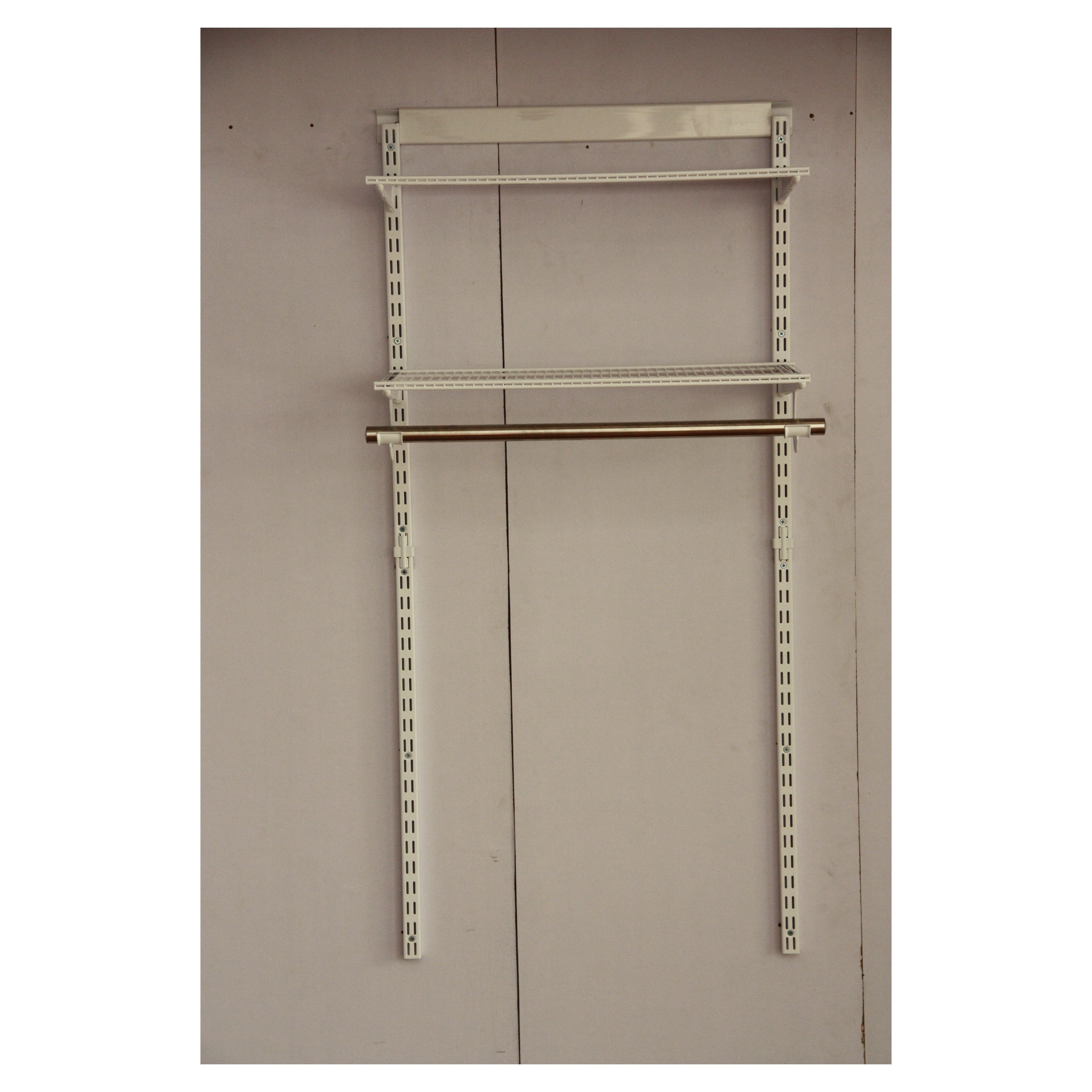 Flash Sale Bathroom Laundry Bedroom Open Sturdy Hanging Ventilated Metal Wire Shelving Closet