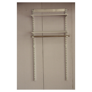 Flash Sale Bathroom Laundry Bedroom Open Sturdy Hanging Ventilated Metal Wire Shelving Closet