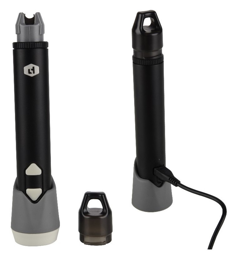 rechargeable flashlight with cigar lighter